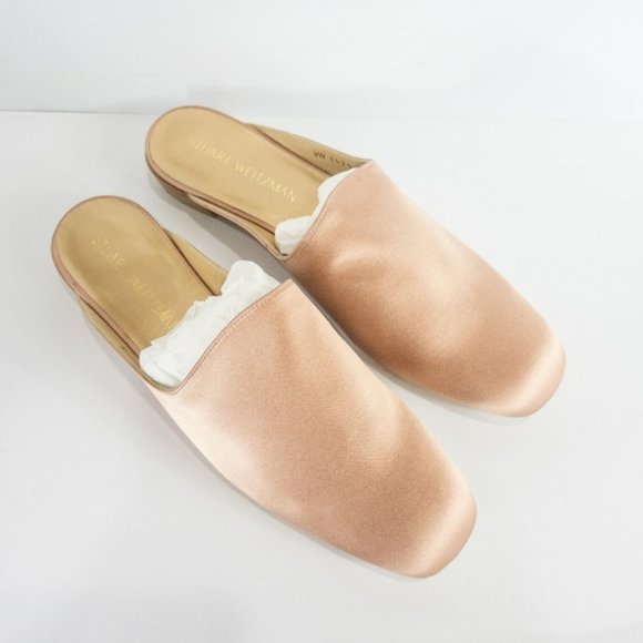 Stuart Weitzman Mulearky Mule Sandals Adobe - Picture 8 of 9